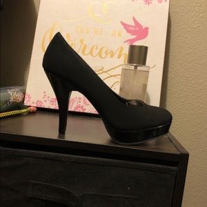 Black heels